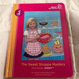 Our Generation 'The Sweet Shoppe Mystery' Book featuring Jenny